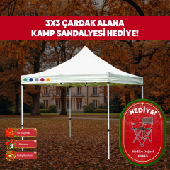 3x3 PORTATİF 1.SINIF KOLAYKURULUM ÇARDAK TENTE