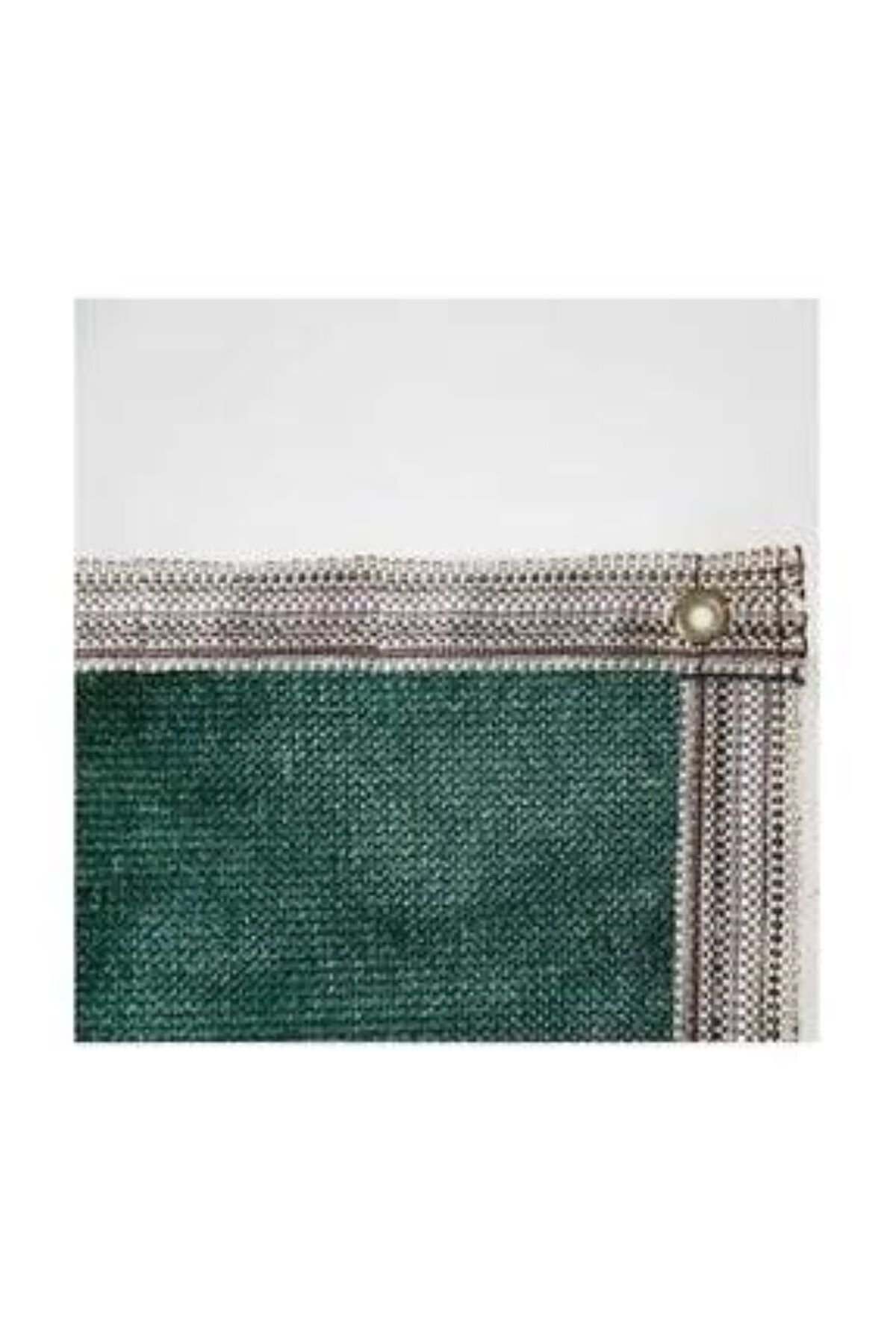 50CM X 12 METRE YEŞİL KENARLARI KOLONLU VE KUŞGÖZLÜ %95 FİLE