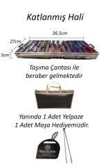 KAMPYA Krom Katlanır Mangal Orta Boy