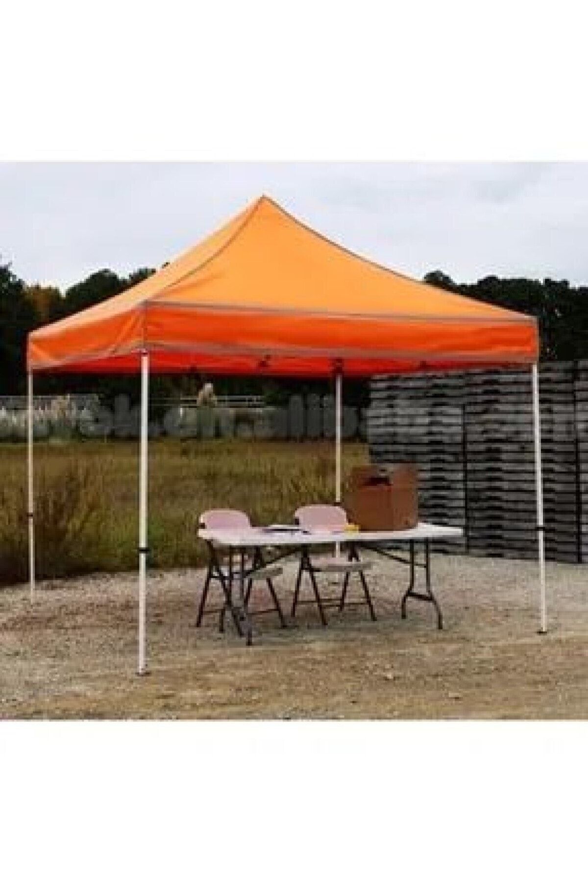 TURUNCU 3x3 PORTATİF 1.SINIF KOLAYKURULUM ÇARDAK TENTE GAZEBO