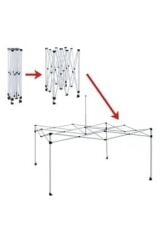 YEŞİL 3x3 PORTATİF 1.SINIF KOLAYKURULUM ÇARDAK TENTE GAZEBO