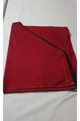 ÇADIRLAND KIRMIZI GAZEBO HAZIR ÇATI KUMAŞI 300X300
