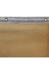 KREM 2,5mt x 1mt Gölgelik File %95 Lik Gölgelik Kumaş Kolonlu Kuş Gözlü