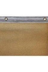 KREM 4mt x 5mt Gölgelik File %95 Lik Gölgelik Kumaş Kolonlu Kuş Gözlü