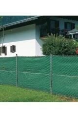 Yeşil 5x5mt Gölgelik File %95 Lik Gölgelik Kumaş Kolonlu Kuş Gözlü Çit Brandası