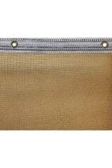 KREM 1,5mt x 4mt Gölgelik File %95 Lik Gölgelik Kumaş Kolonlu Kuş Gözlü