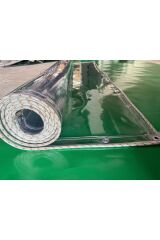 190cmX200Cm Su Geçirmez Şeffaf Branda Kış Bahçesi,Kamelya,Hobi Bahçesi,Balkon Brandası