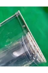 190cmX200Cm Su Geçirmez Şeffaf Branda Kış Bahçesi,Kamelya,Hobi Bahçesi,Balkon Brandası