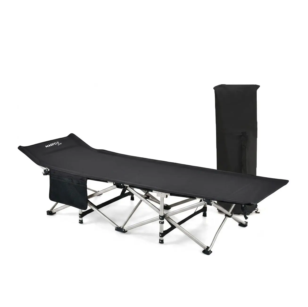 Madfox AeroLift Katlanır Kamp Yatağı Kampet - BLACK