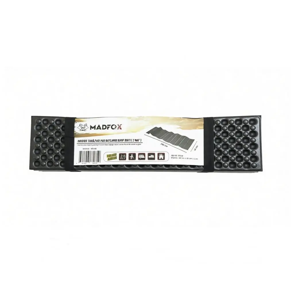 Madfox TrailPad Pro Katlanır Kamp Matı ( Z Mat ) - SİYAH