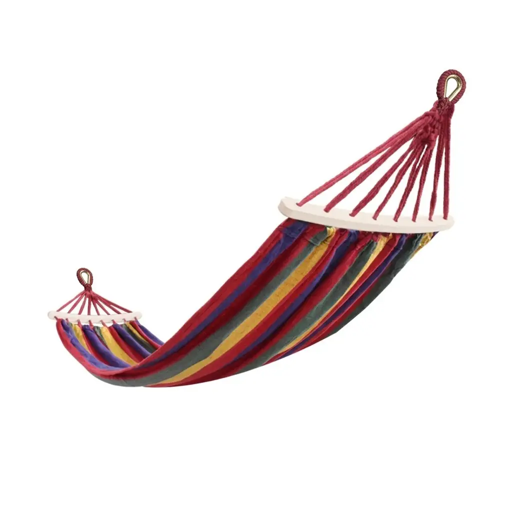 Madfox Tree Bed Lightweight Canvas Hamak - KIRMIZI