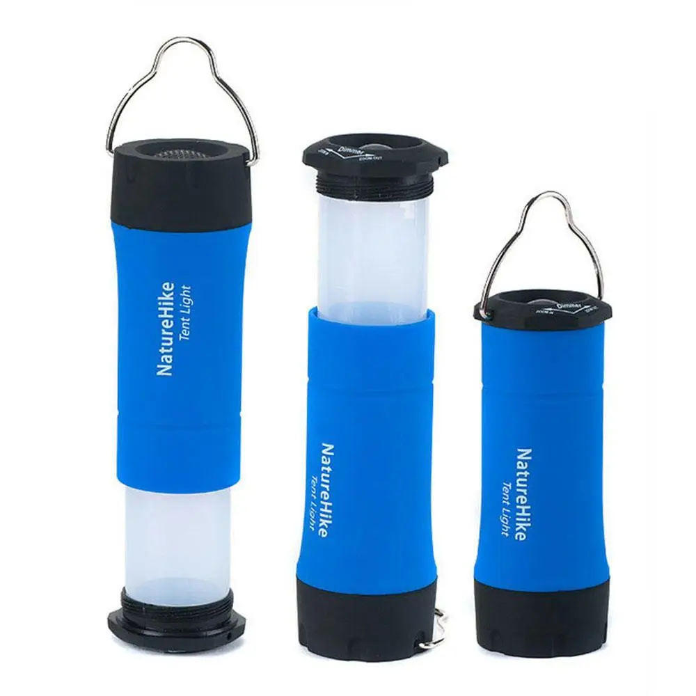 Naturehike 3IN1 MultiFonksiyonel LED Kamp Lambası - MAVİ