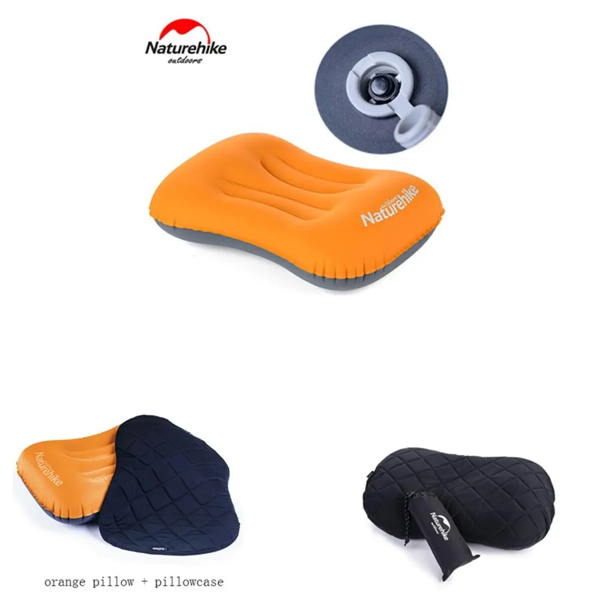 Naturehike TPU UltraLight Şişme Yastık - TURUNCU