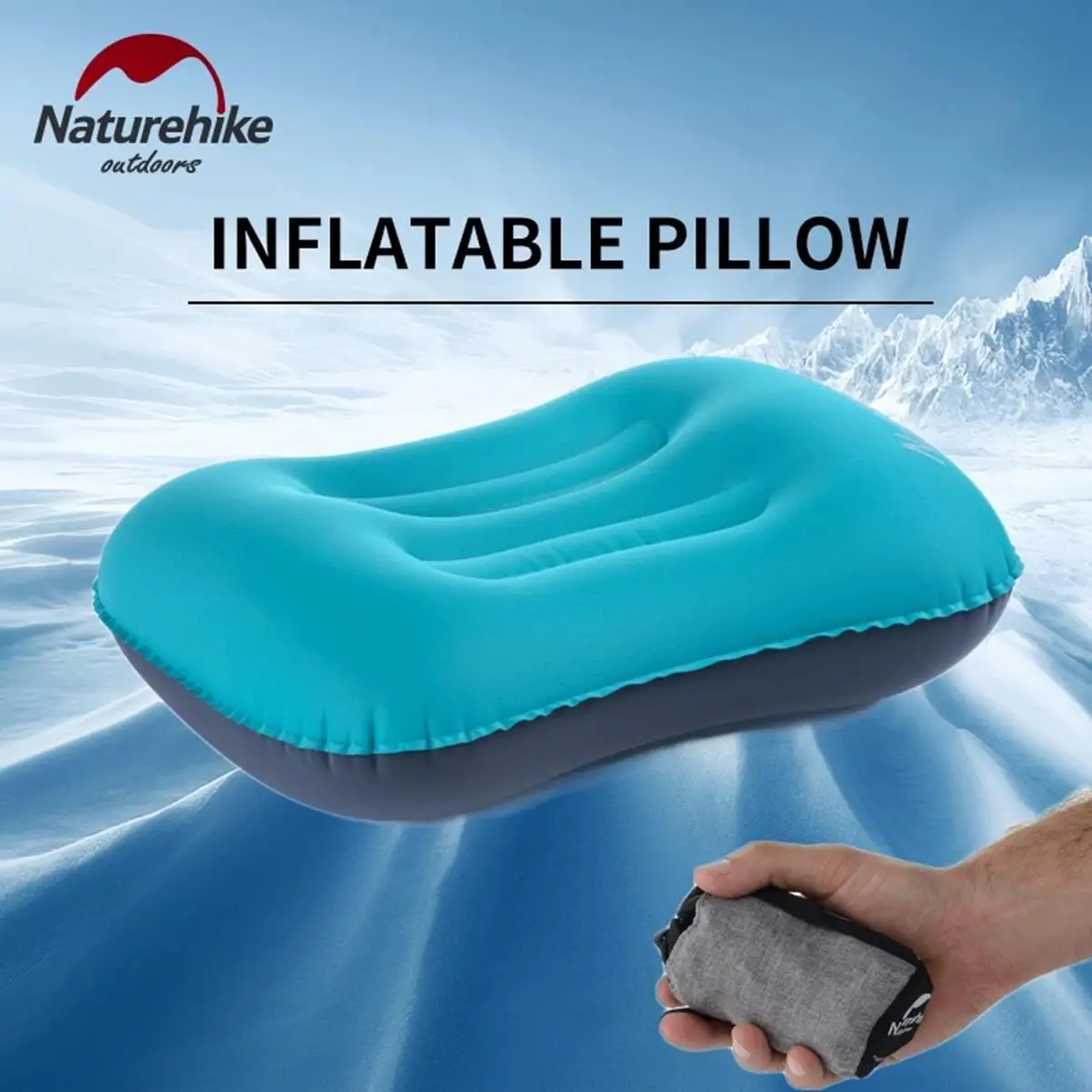 Naturehike TPU UltraLight Şişme Yastık - MAVİ
